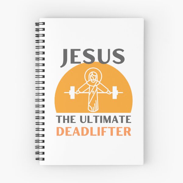 Item preview, Jesus The Ultimate Deadlifter | Weightlifter & Bodybuilder design designed and sold by appareltolove.