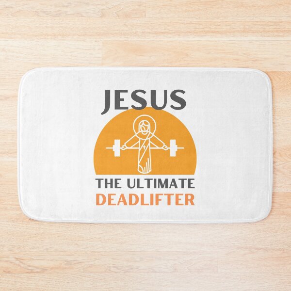 Item preview, Jesus The Ultimate Deadlifter | Weightlifter & Bodybuilder design designed and sold by appareltolove.