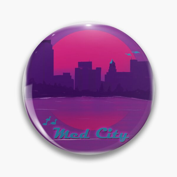 Item preview, Retro Med City designed and sold by JStanStudio.