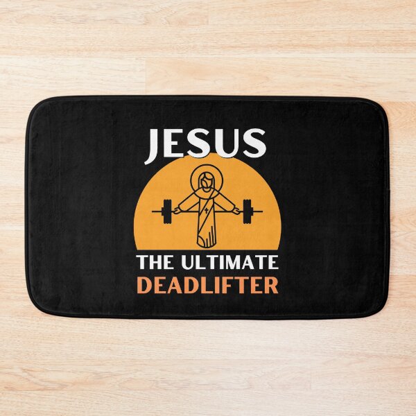 Item preview, Jesus The Ultimate Deadlifter | Weightlifter & Bodybuilder design designed and sold by appareltolove.