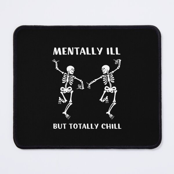 Item preview, Mentally Ill But Totally Chill | Halloween Lazy Costume designed and sold by appareltolove.