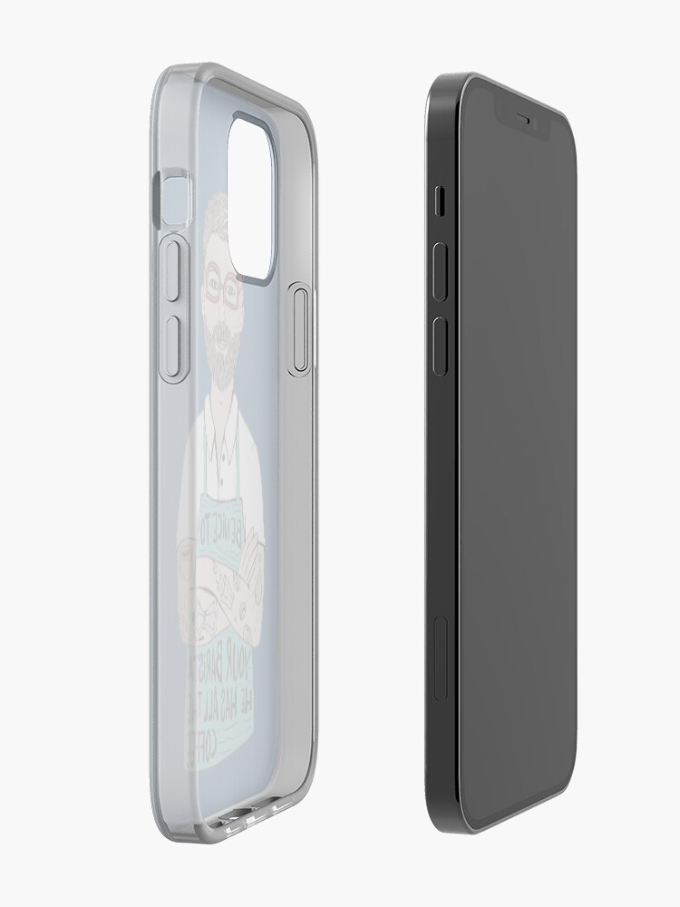 Alternate view of Be Nice To Your Barista iPhone Case & Cover