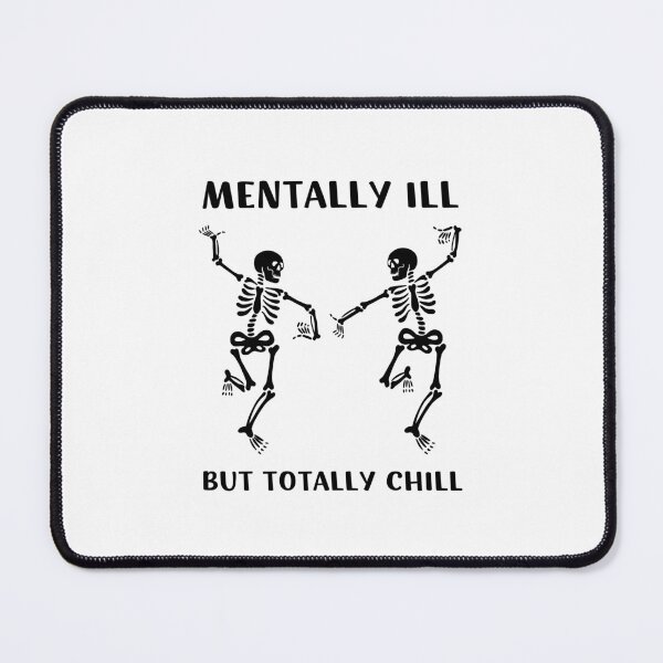 Item preview, Mentally Ill But Totally Chill | Halloween Lazy Costume designed and sold by appareltolove.