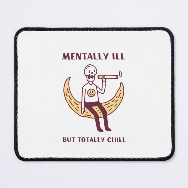 Item preview, Mentally Ill But Totally Chill | Halloween Lazy Costume designed and sold by appareltolove.