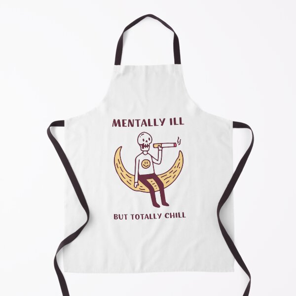 Item preview, Mentally Ill But Totally Chill | Halloween Lazy Costume designed and sold by appareltolove.