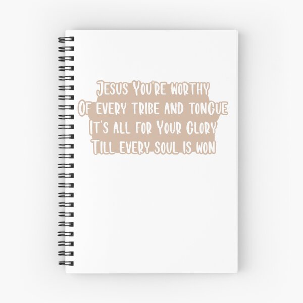 Item preview, Jesus You're Worthy Of Every Tribe And Tongue designed and sold by beckahbrooks.