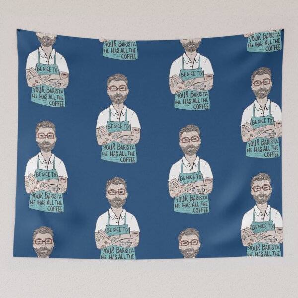 Item preview, Be Nice To Your Barista designed and sold by Miruna Illustration.