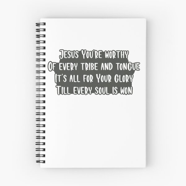 Item preview, Jesus You're Worthy Of Every Tribe And Tongue designed and sold by beckahbrooks.