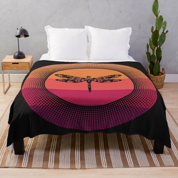 Item preview, Dragonfly in Retro Sun designed and sold by bizbostudio.