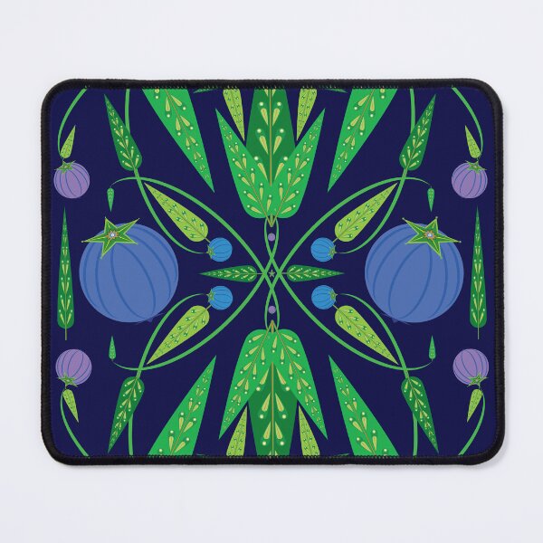 Item preview, Guardian Of The Blueberries - Navy Blue designed and sold by Elisa Yinh Creative.