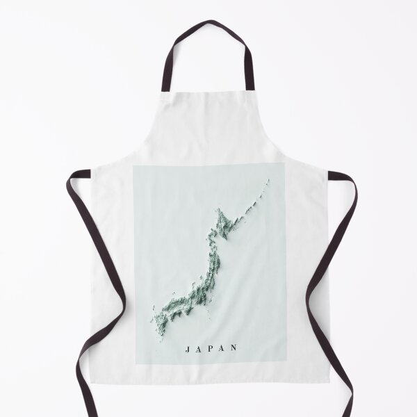 Item preview, Relief Map of Japan 3D digitally-rendered designed and sold by ThinkAboutMaps.