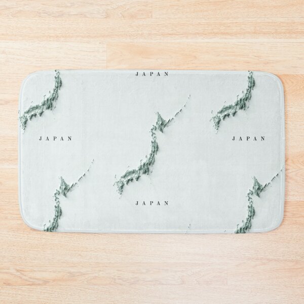 Item preview, Relief Map of Japan 3D digitally-rendered designed and sold by ThinkAboutMaps.