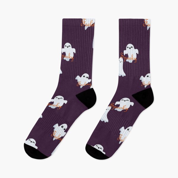 Item preview, Feeling Spooky Ghosts- spoopy, halloween, fall, cute, kawaii, happy, playful, singing, choir, autumn, creepy, spooky designed and sold by Bruh-llc.