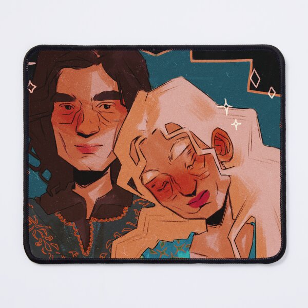 Item preview, caspian and lilliandil designed and sold by macedraws.