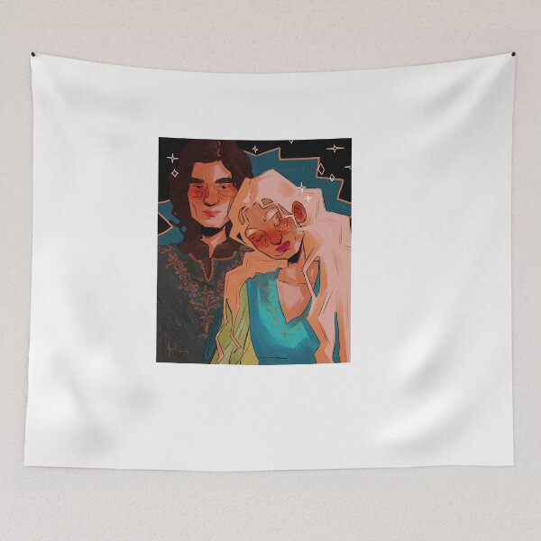 Item preview, caspian and lilliandil designed and sold by macedraws.