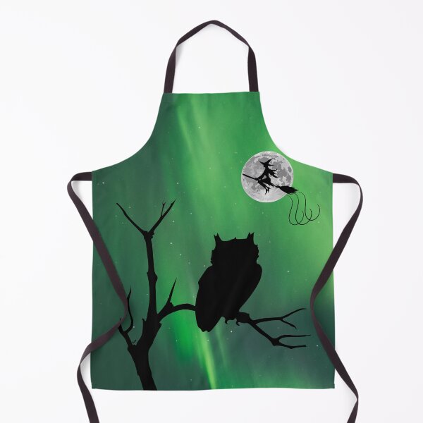 Item preview, Halloween Owl and Witch designed and sold by HappyBonez.