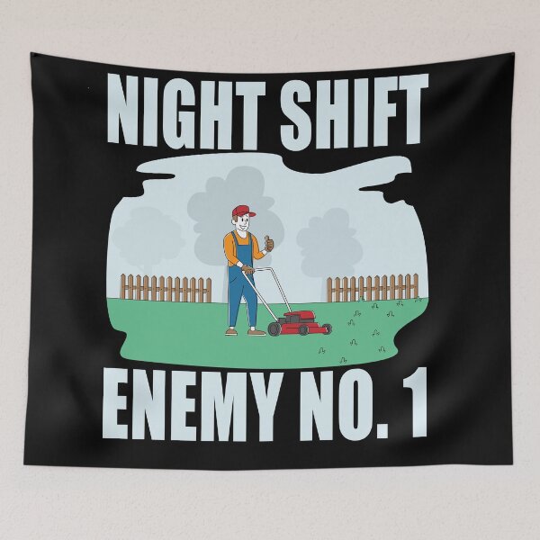 Item preview, Night shift enemy NO.1 designed and sold by TaraGbear.