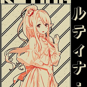 Roxanne ロクサーヌ, Isekai Meikyuu De Harem Wo Art Board Print for Sale by  B-love