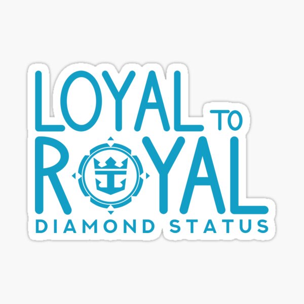 Loyal To Royal Diamond Sticker For Sale By Hunspen Redbubble