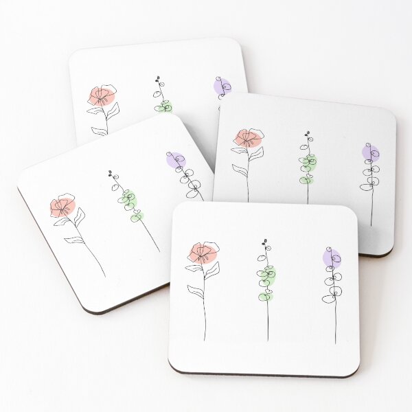 Item preview, Flower pack of 3 designed and sold by the-al-foil.