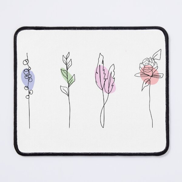 Item preview, Flower pack of 4 designed and sold by the-al-foil.