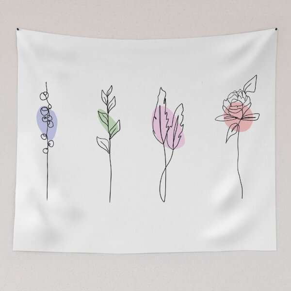 Item preview, Flower pack of 4 designed and sold by the-al-foil.