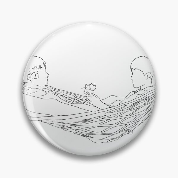 Item preview, ITSAY minimalist hammock scene outline ver designed and sold by MintyLix.