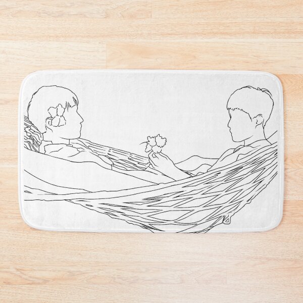 Item preview, ITSAY minimalist hammock scene outline ver designed and sold by MintyLix.