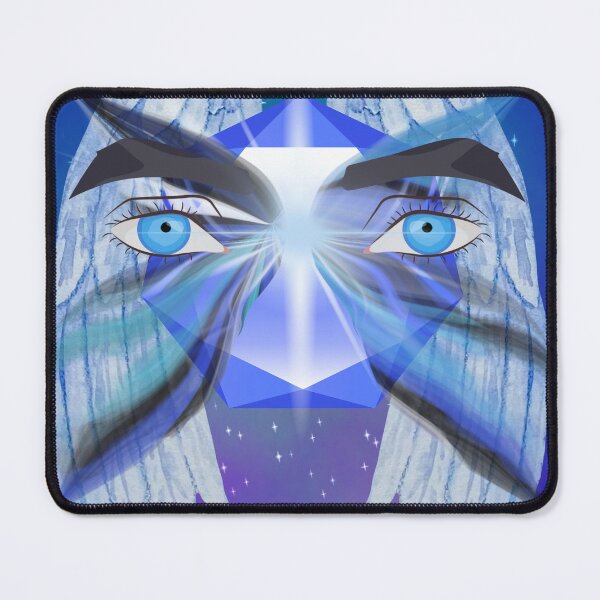 Item preview, Of Sacred Space - Butterfly Blueyes Veil with Angel Wings designed and sold by ttsayt1earth.