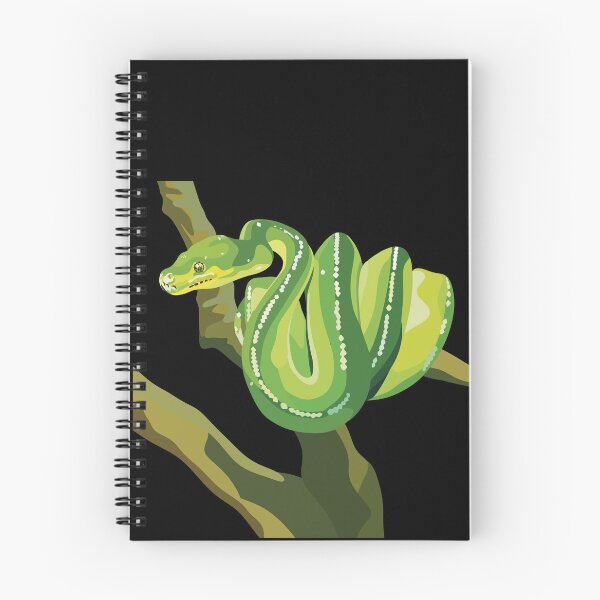 Item preview, Green Tree Python - Digital Art designed and sold by TLGdrawings.