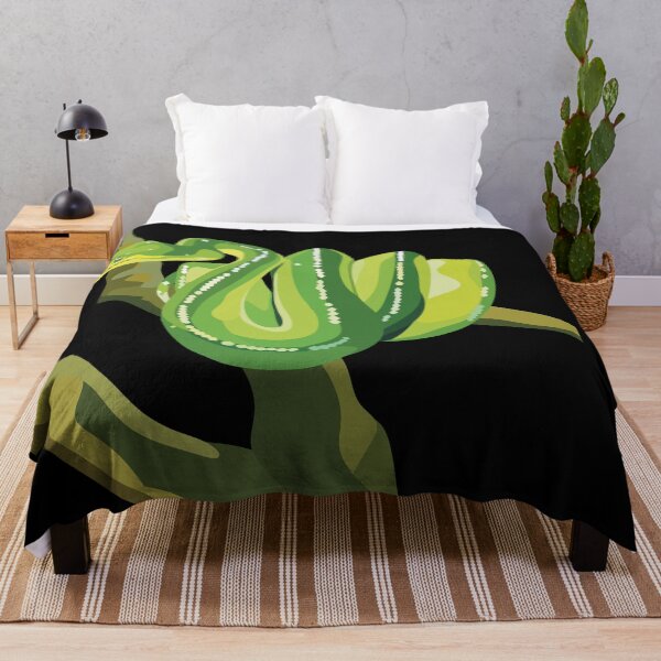 Item preview, Green Tree Python - Digital Art designed and sold by TLGdrawings.