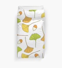 Ginkgo Tree Pattern Duvet Cover