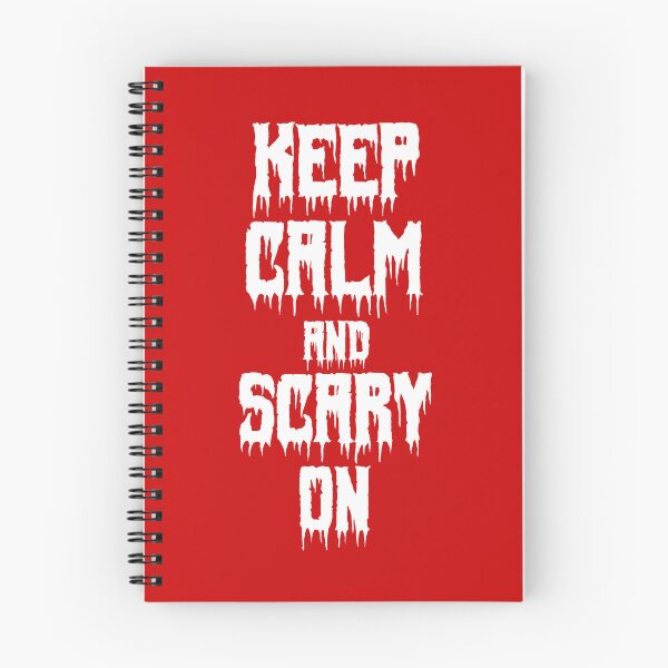 Item preview, Keep Calm And Scary On. Halloween Quote, Halloween Theme, Spooky Vibes designed and sold by DesignHouse07.