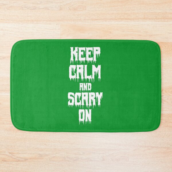 Item preview, Keep Calm And Scary On. Halloween Quote, Halloween Theme, Spooky Vibes designed and sold by DesignHouse07.