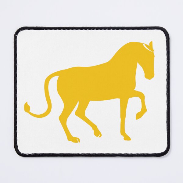 Item preview, Mount Holyoke Equestrian Yellow Sphinx designed and sold by Rindovale.