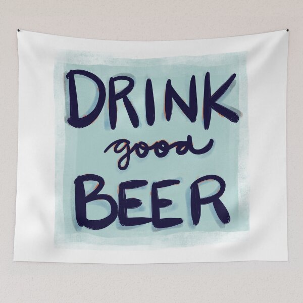 Item preview, Drink Good Beer designed and sold by Renee Stephenson.