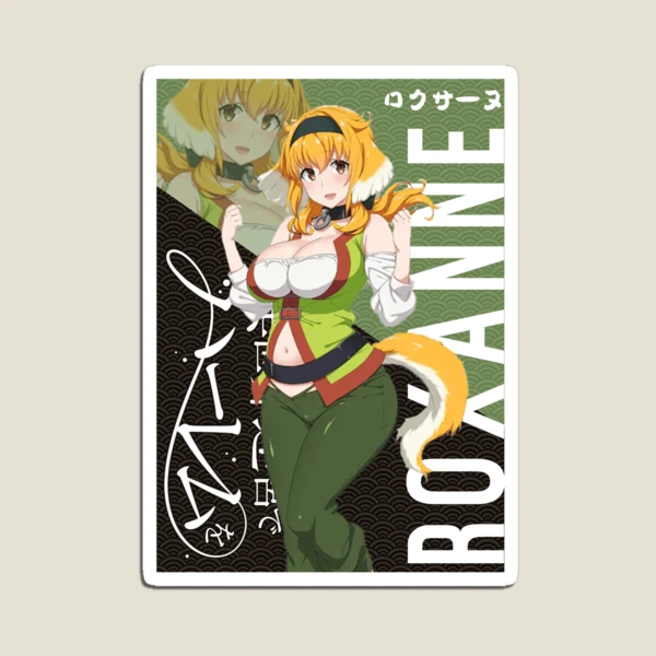 isekai yakkyoku Magnet for Sale by roxannewhith