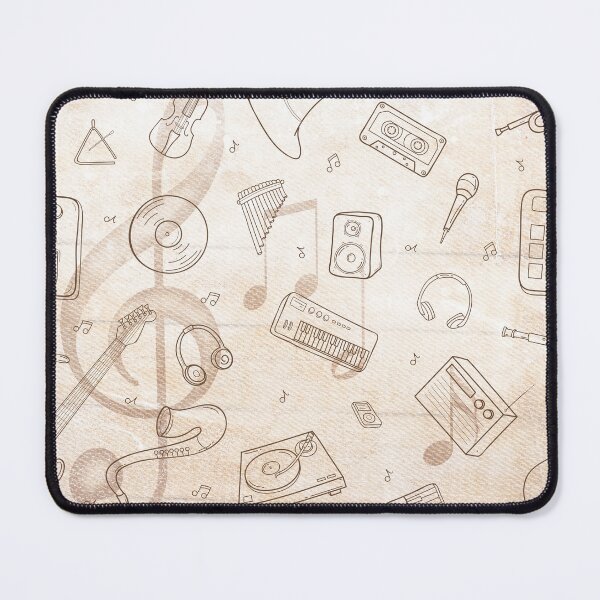 Item preview, abstract music design designed and sold by ApurwaArtShop.