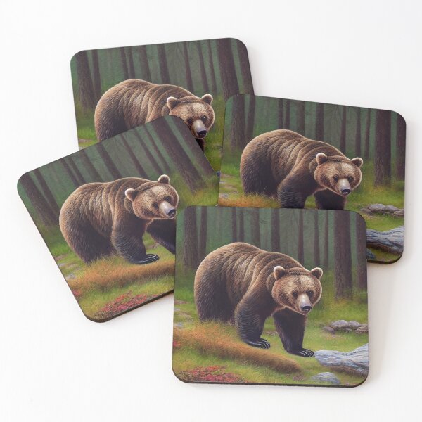 Item preview, Grizzly Bear designed and sold by DirtyBirdLad.
