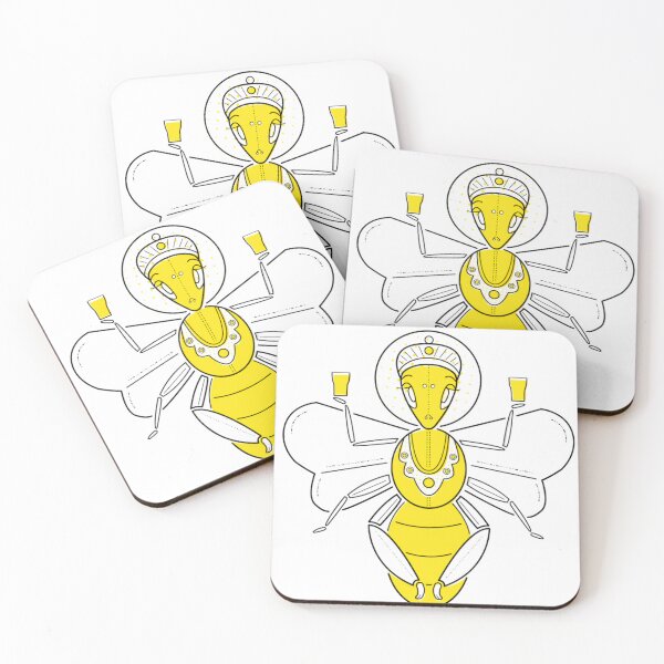 Item preview, Illustration manchester bee designed and sold by AmbarZuhriyah.