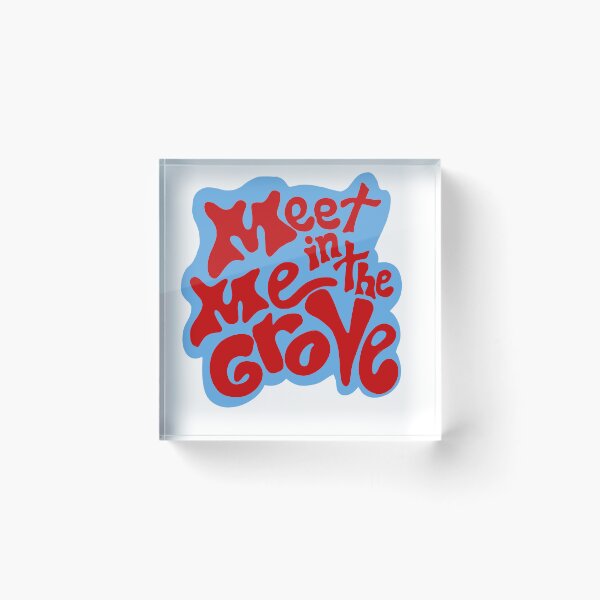 Item preview, Meet Me in the Grove designed and sold by sukeestudios.