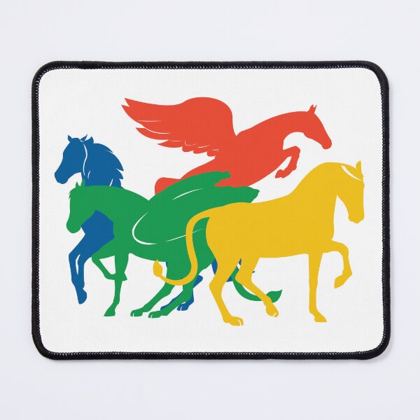 Item preview, Mount Holyoke Equestrian Year Mascots designed and sold by Rindovale.