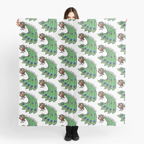Be Who You Want To Be - White Scarf