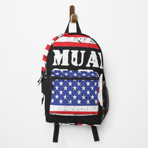 Item preview, USA American Distressed Flag Muay Thai Mom designed and sold by Irundell2020.