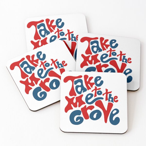 Item preview, Take Me to the Grove red blue designed and sold by sukeestudios.