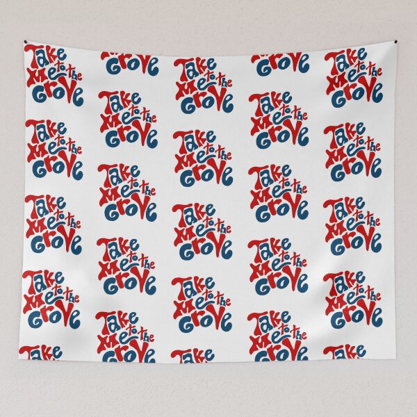 Item preview, Take Me to the Grove red blue designed and sold by sukeestudios.