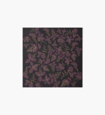 Purpur // purple branches, delicate flowers Art Board