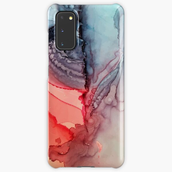 Undertown Meets Lava- Alcohol Ink Painting Samsung Galaxy Snap Case