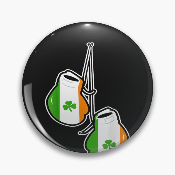 Item preview, Ireland Flag Shamrock Irish boxing gloves designed and sold by Irundell2020.