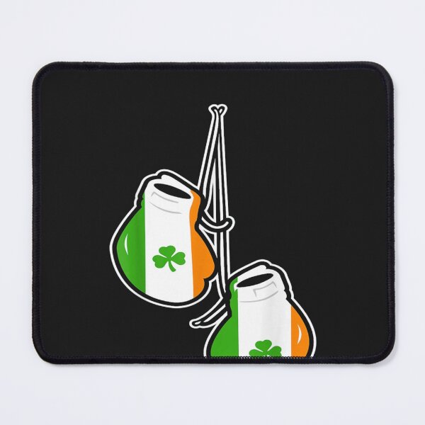 Item preview, Ireland Flag Shamrock Irish boxing gloves designed and sold by Irundell2020.